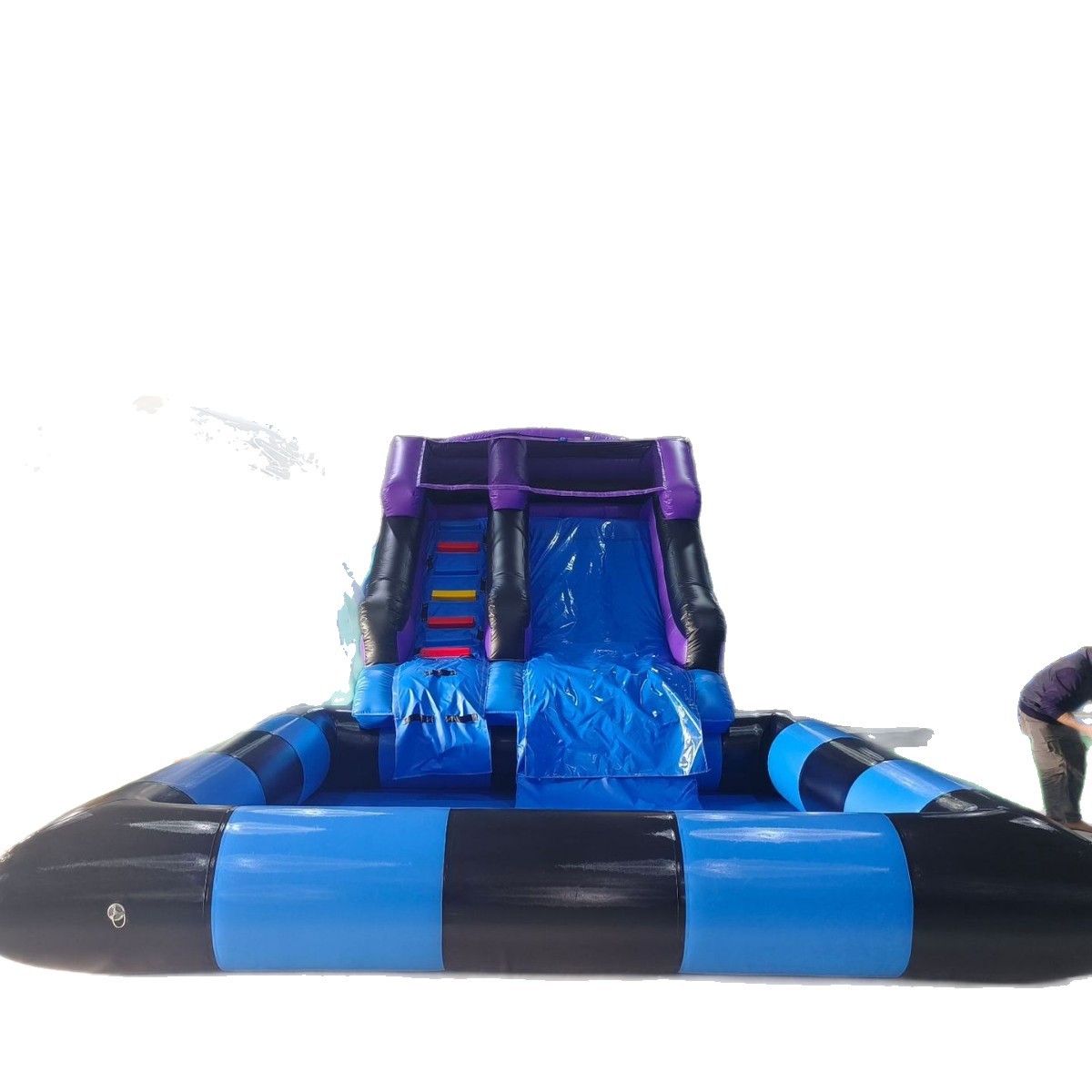 Water Slide Inflatable - 工場直販のカスタマイズ可能なPVC製インフレータブルウォータースライダー 大型子供用屋外遊具 遊具 インフレータブル遊具