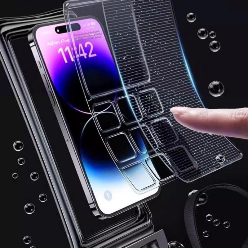 Pool Cover Waterproof - 新しい防水電話ポーチ、ドリフトダイビング、水泳バッグ、水中ドライバッグケースカバー、電話用、ウォータースポーツ、ビーチ、プール、スキー用