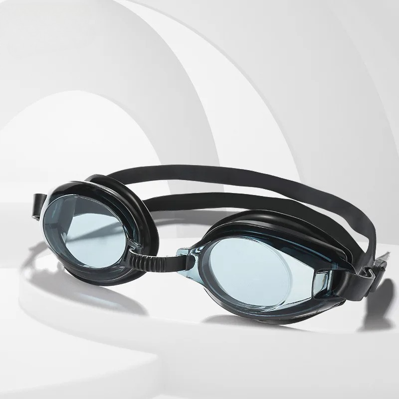 Swim Goggles Anti Fog Uv - 曇り止め・紫外線防止・高精細スイミングゴーグル - 大人、男の子、女の子向けの調節可能なシリコン製フラットミラー