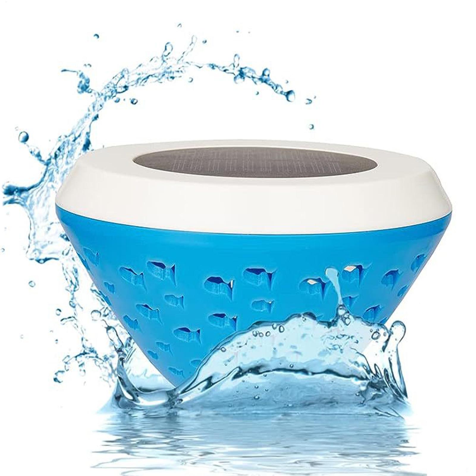 Pool Light Solar Rechargeable - USB充電式カラーチェンジフローティングプールライト防水LEDソーラーランプ、スイミングプール、バスタブ、ホットタブ用グローライト