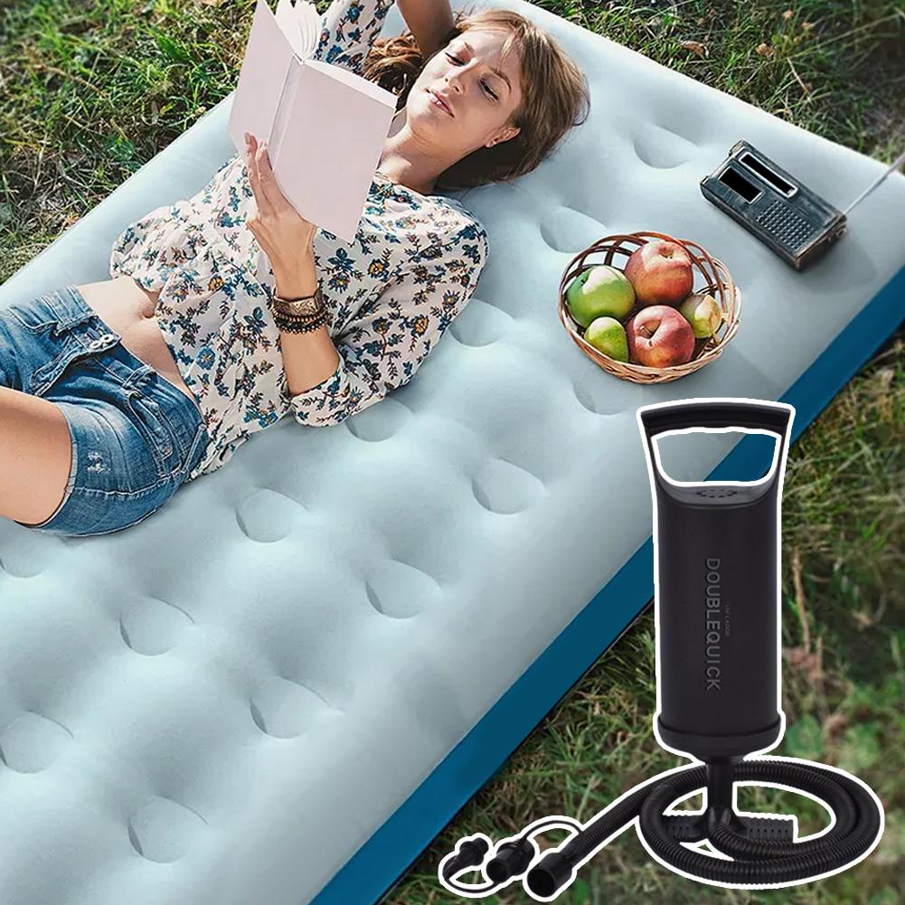 小型の携帯式手動空気入れ。屋外用の浮き輪、風船、インフレータ - Pool Lounger Inflatable のレビューと価格