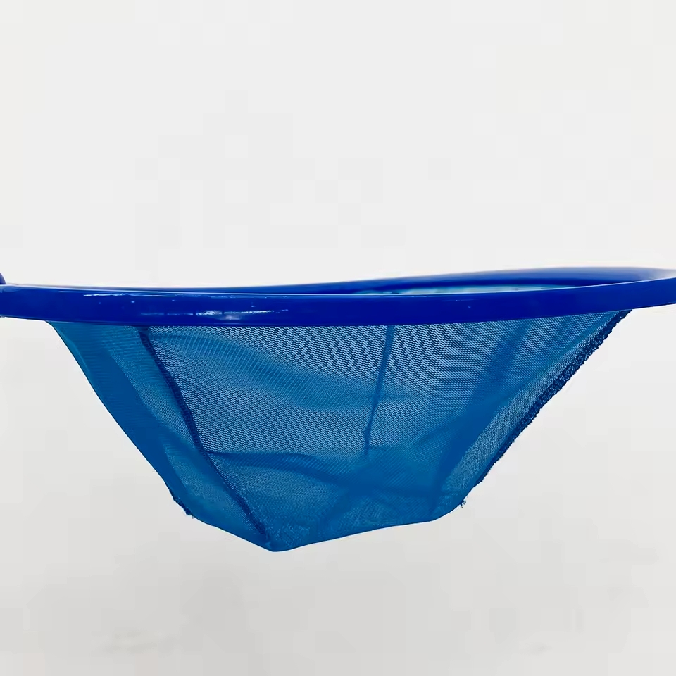ブルー プールスキマーネット - 簡単に握れるハンドル付きで - Pool Skimmer Net のレビューと価格