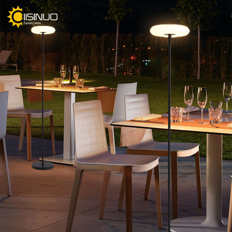 屋外フロアランプ ソーラーパワーライト 4400mAh充電式 - Pool Light Solar Rechargeable のレビューと価格