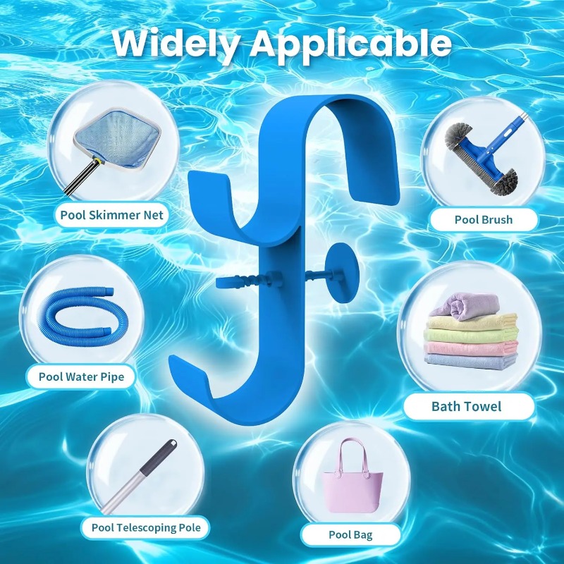 プールサイドプールリーフスキマーネットホルダーポール用プール - Pool Skimmer Net のレビューと価格