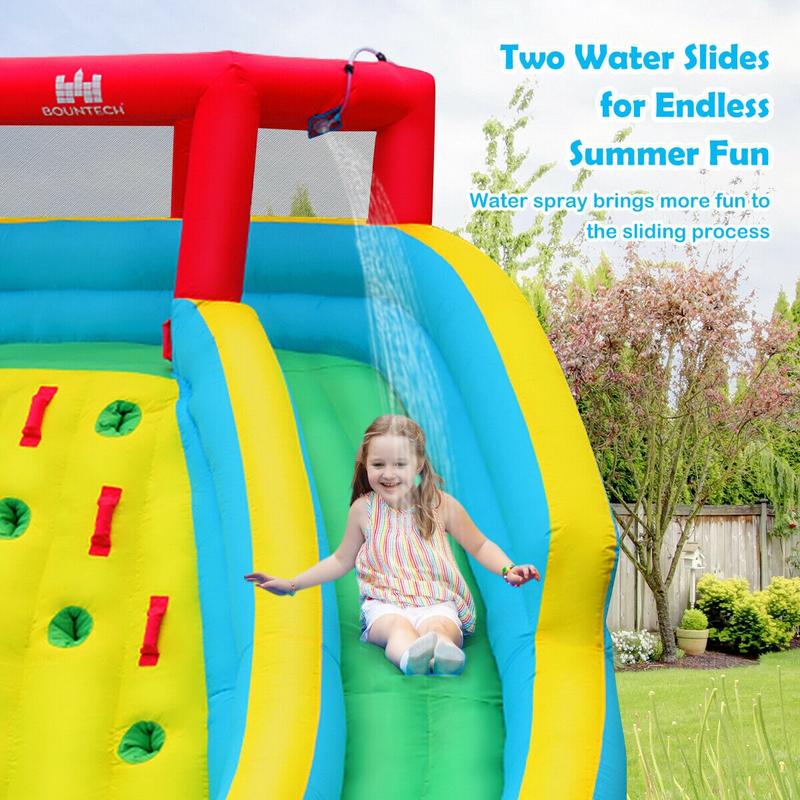 インフレータブルウォーターパークバウンスハウス（ダブルスライ - Water Slide Inflatable のレビューと価格