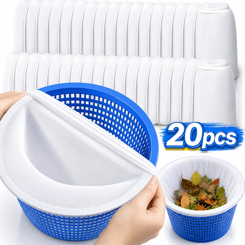 スイミングプールスキマーソックスフィルターネット再利用可能な - Pool Skimmer Net のレビューと価格