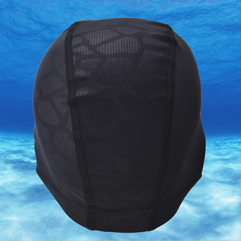 ファブリック水泳帽 男女兼用 防水 スイミングプールハット  - Pool Cover Waterproof のレビューと価格