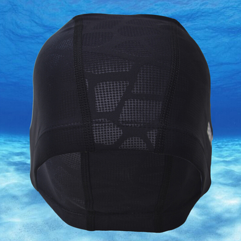 ファブリック水泳帽 男女兼用 防水 スイミングプールハット  - Pool Cover Waterproof のレビューと価格