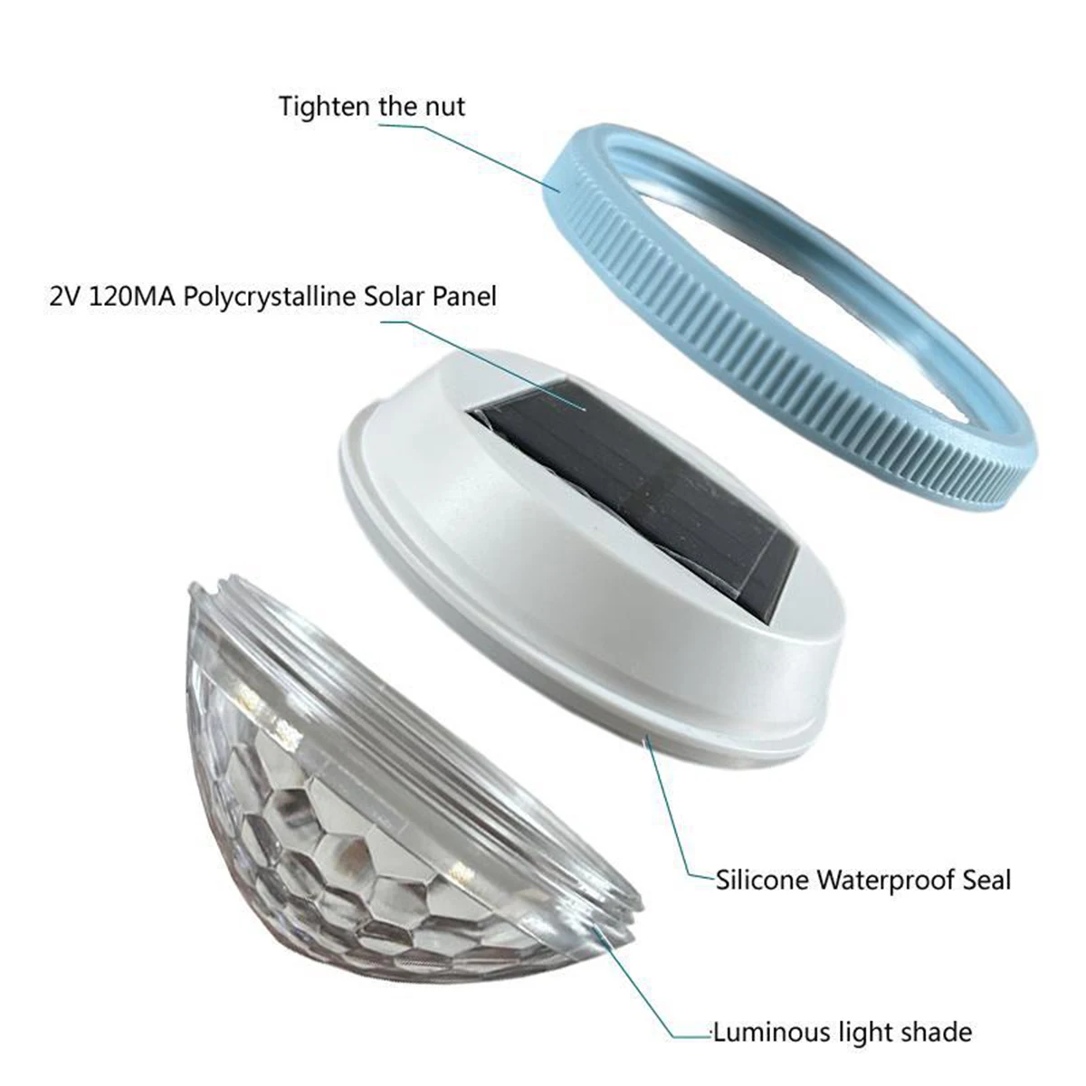 ポップソーラーフローティングプールライト充電式LED屋外ラン - Pool Light Solar Rechargeable のレビューと価格