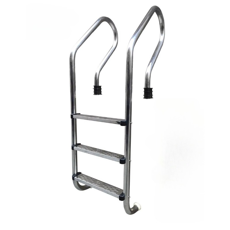 SS304防錆スイミングプールラダー、安全ステップ構造、埋め - Pool Ladder Above Ground のレビューと価格