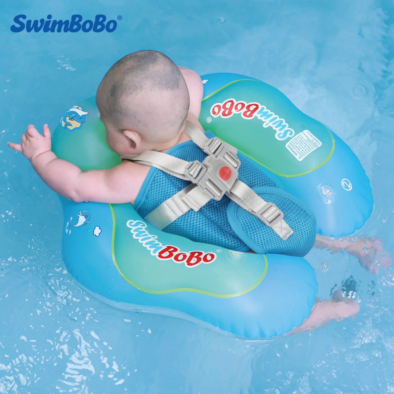 スイムボボ 新改良版 ベビー用プールフロート 膨脹式幼児用浮 - Pool Float Ring Inflatable のレビューと価格