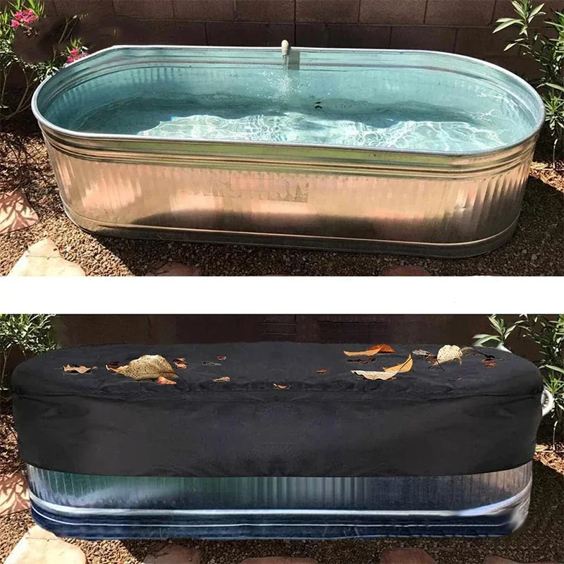 スイミングプールカバー 屋外用 オーバル型 ストックタンクプ - Pool Cover Waterproof のレビューと価格