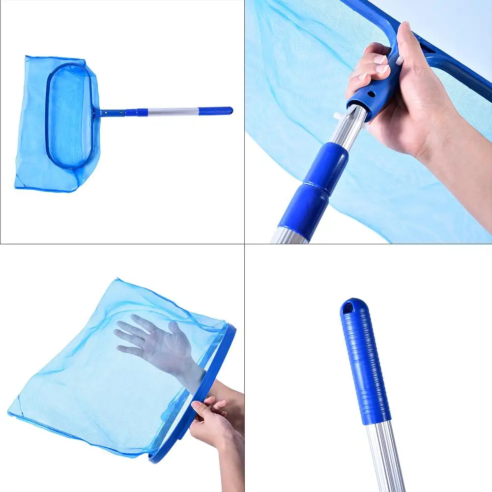 17インチ～40インチ伸縮式ポール付きディープスキマーネット - Pool Skimmer Net のレビューと価格